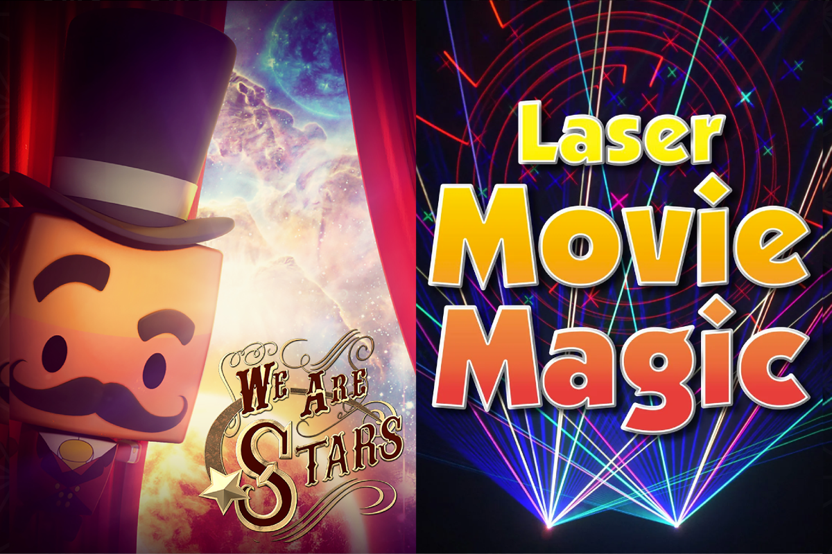 We are Stars poster and Laser Movie Magic poster