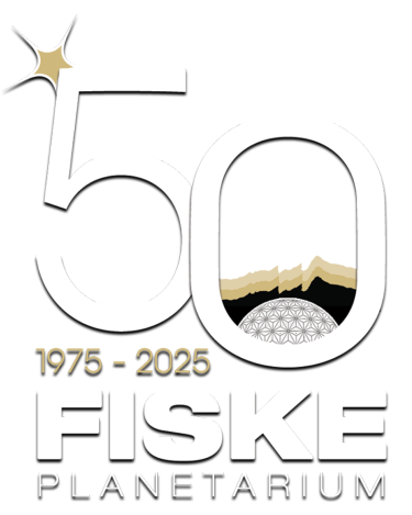 Fiske 50 anniversary logo transparent background