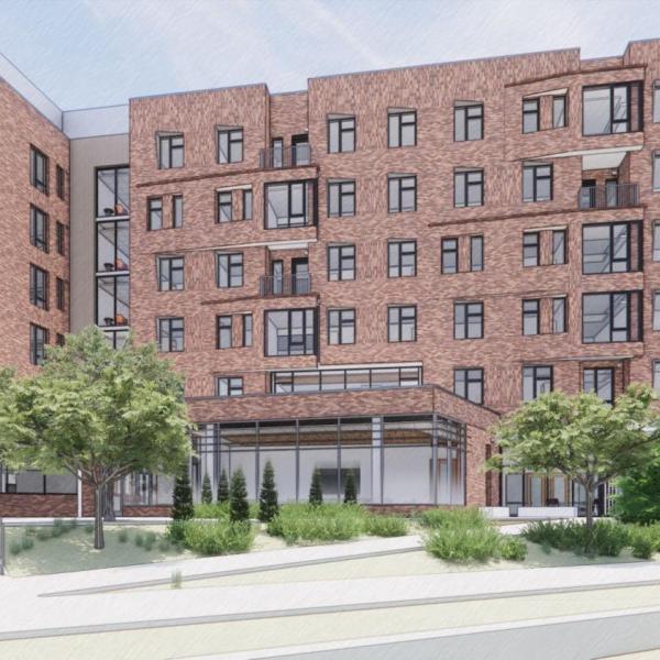 Residence One exterior rendering