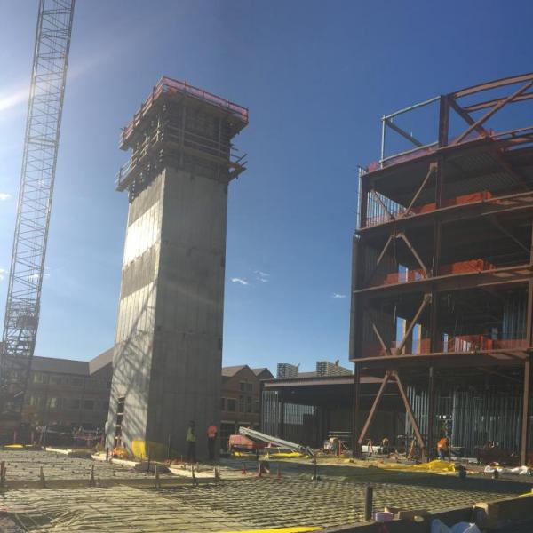 North Wing Addition - View from Flight Field