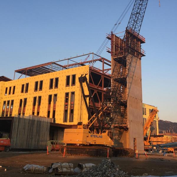 North Addition Stairwell and East View