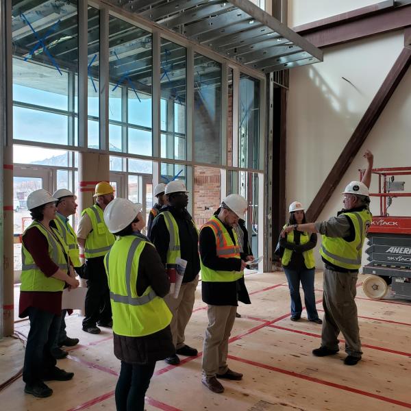 ISMP construction progress tour
