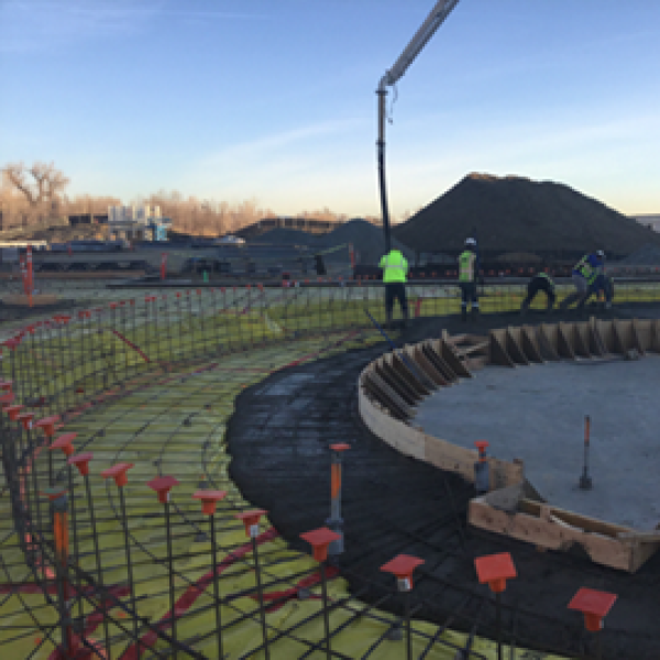 Auditorium - Concrete Pour - 03/23/2018