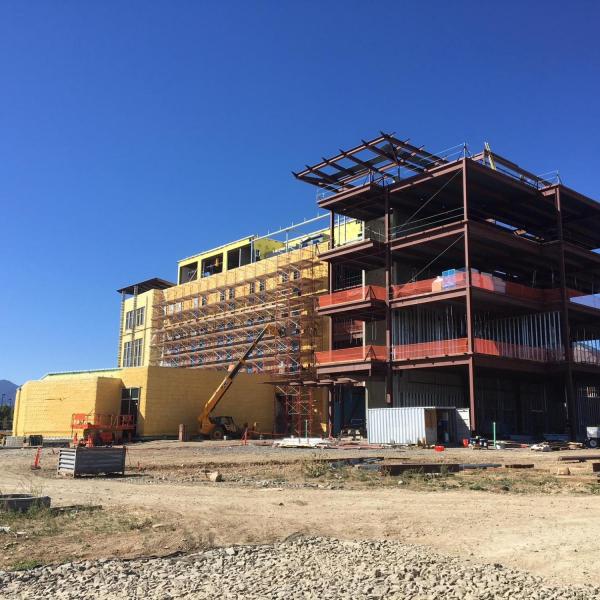Auditorium and North Wing View-September
