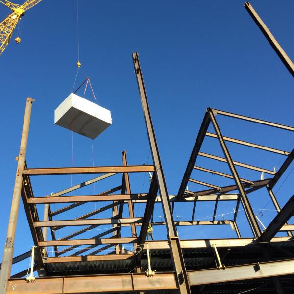 exterior crane