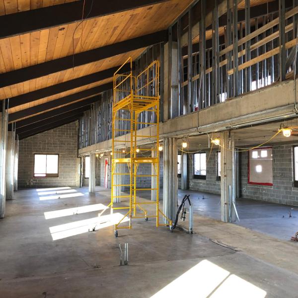 4th Floor - During Demolition