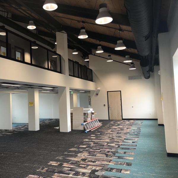 interior first floor and second floor overlook
