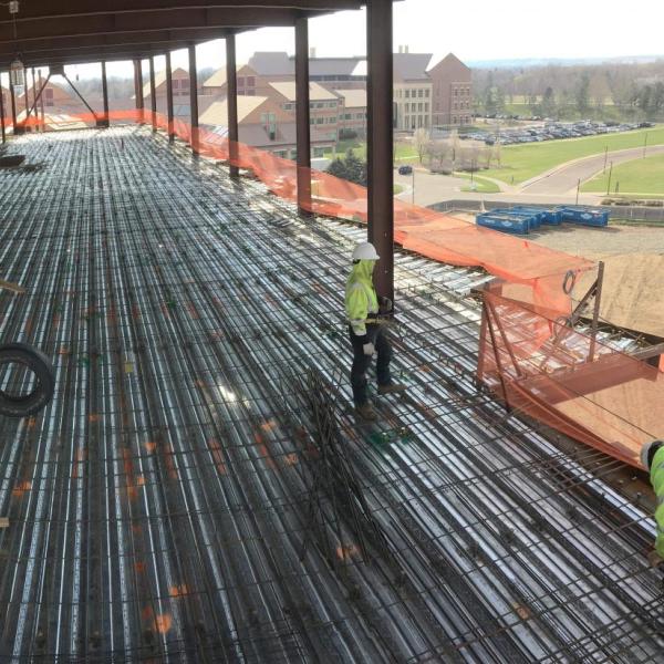 Preperation for Concrete Pour