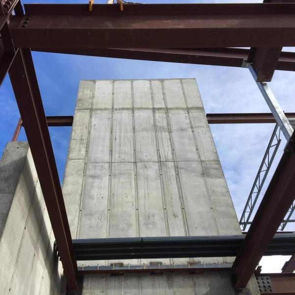 Service Elevator and Structural Steel