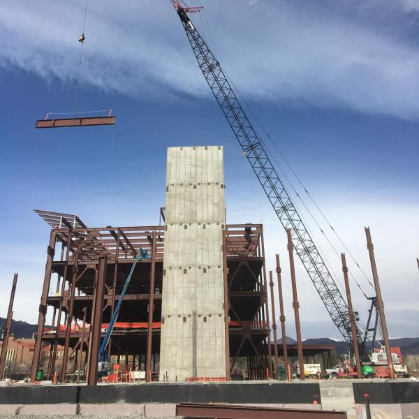 Steel Erection - East Side - 03/30/2018