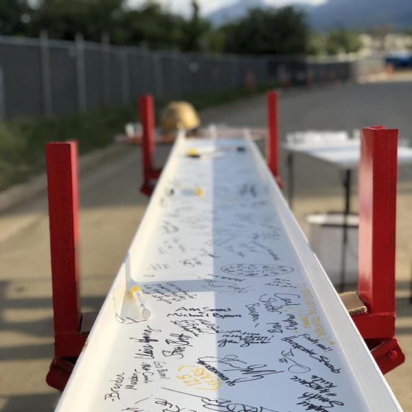 Topping Out Beam