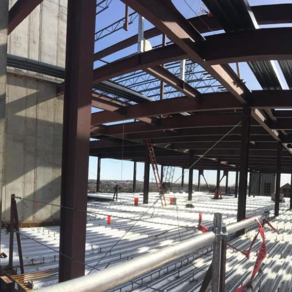West (Future) Stair Well and Second Floor Decking