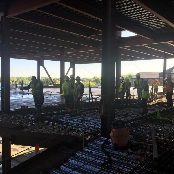 Second Floor MEP Work