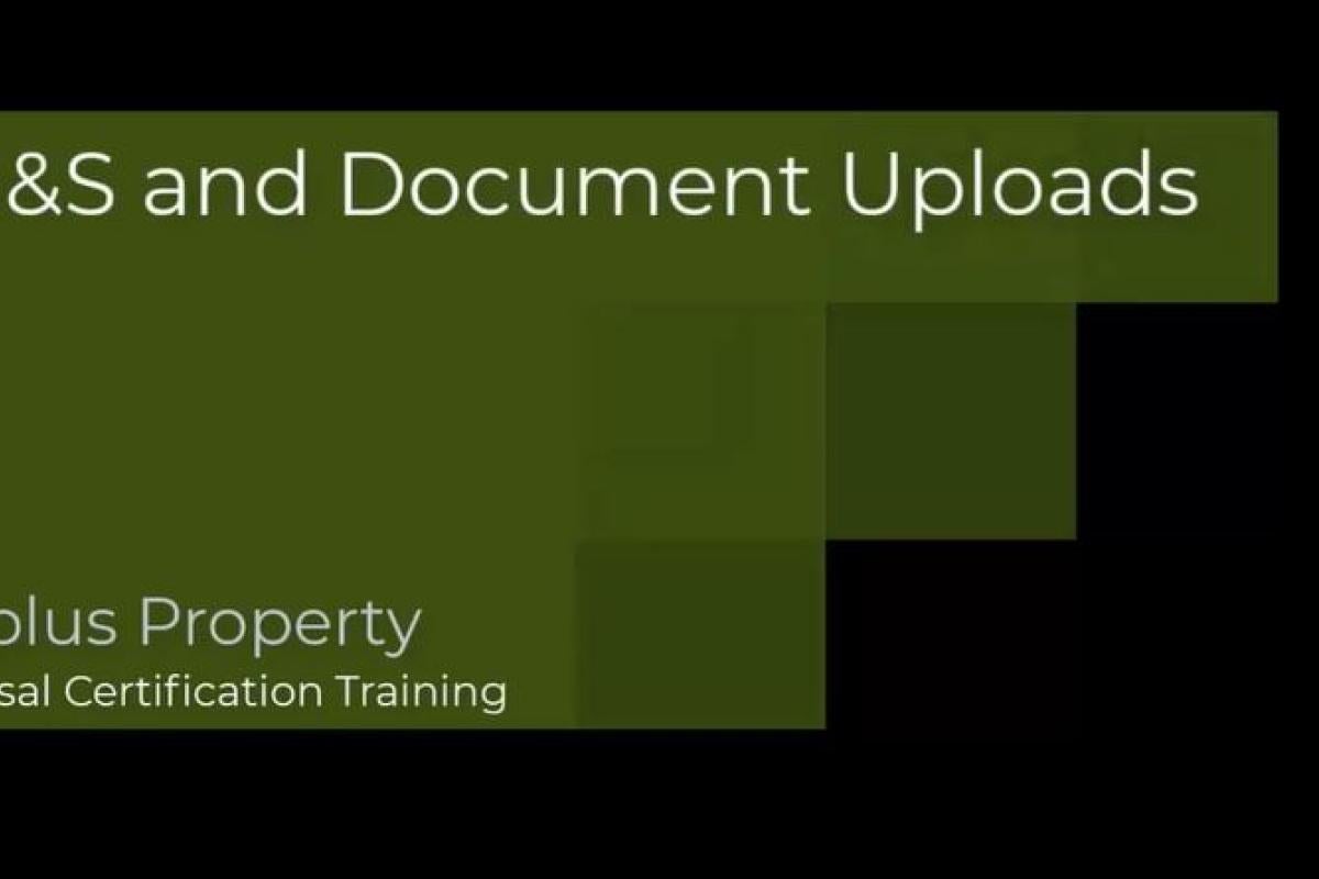 Environmental Health & Safety Form & Uploading To The Asset