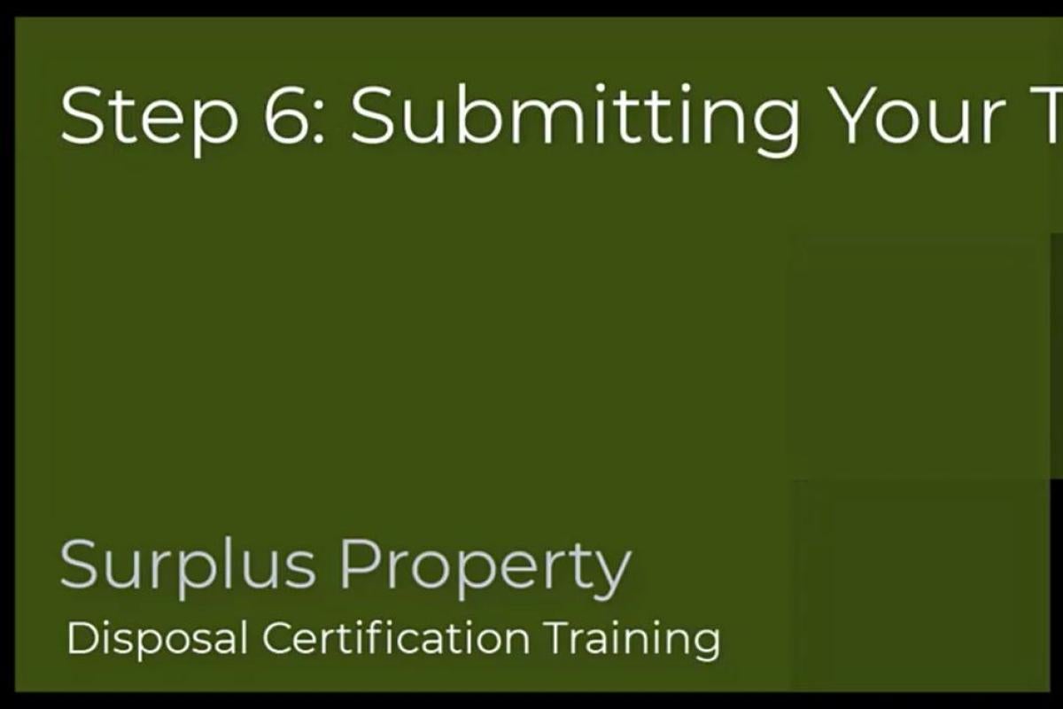Submitting Your Transfer Video