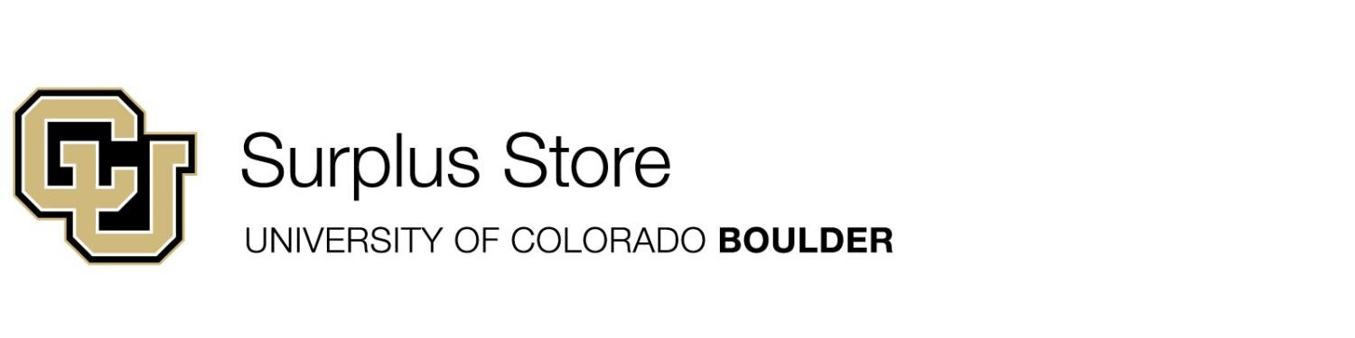 CU Boulder Surplus Store