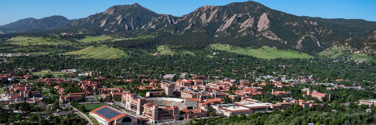 Aerial view of campus
