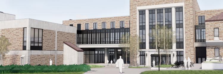 exterior of the leeds - engineering expansion