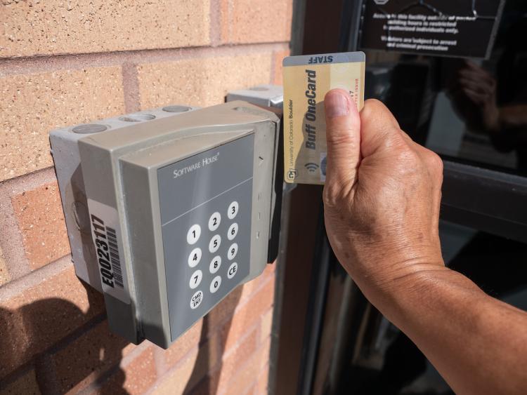 swipe card