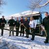 e-bus ribbon cutting