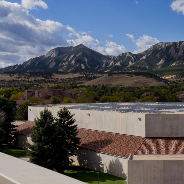 Solar Arrays on Coors Event Center 2
