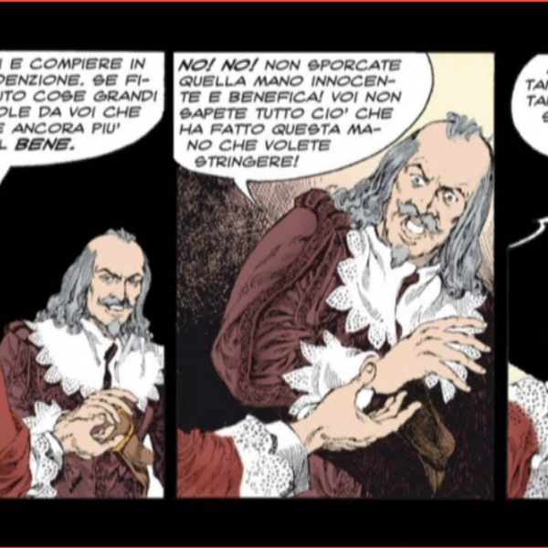 I promessi sposi graphic novel panels