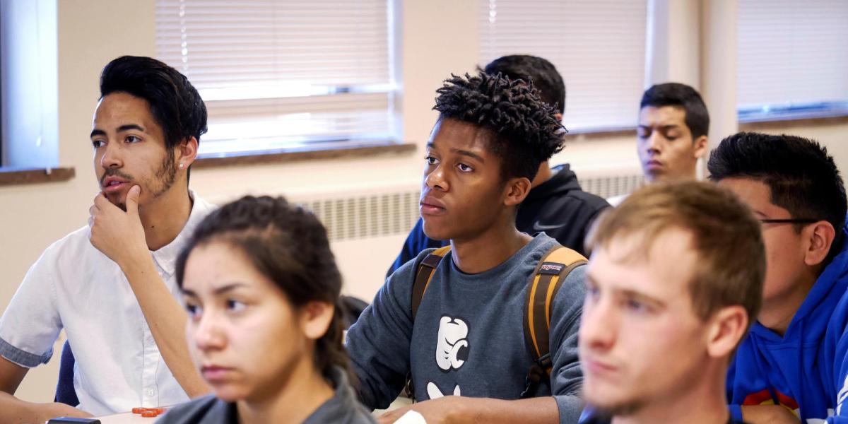 Image of students in class