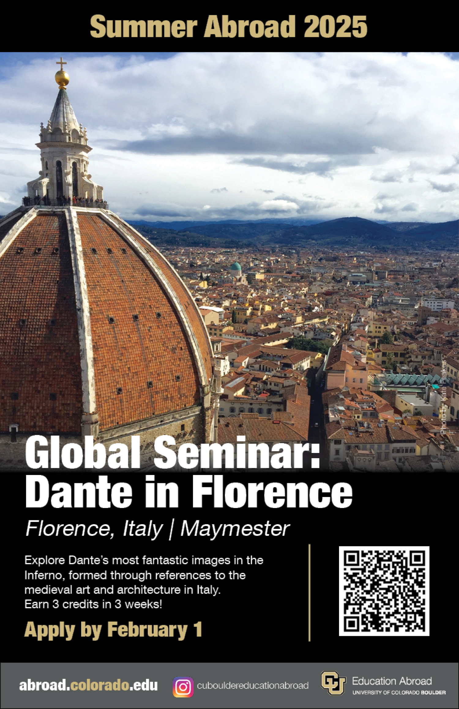 Dante in Florence flyer