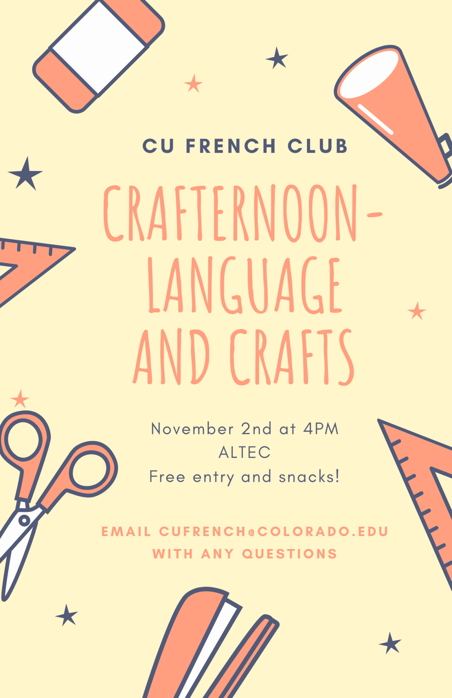 crafternoon poster