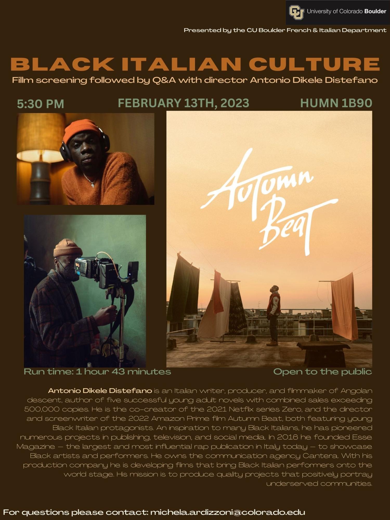 Autumn Beat, Italian Film Screening
