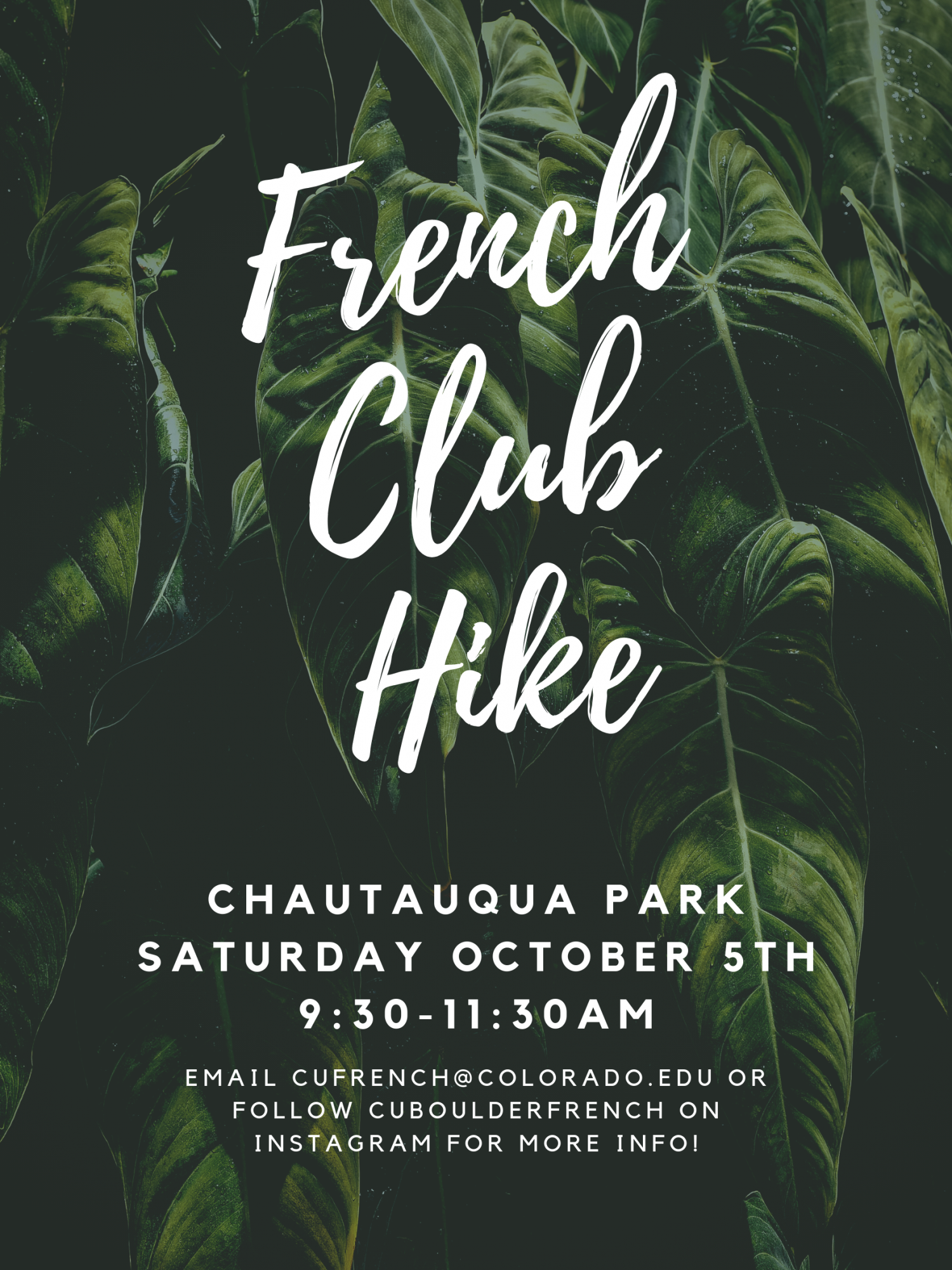 French Club Hike