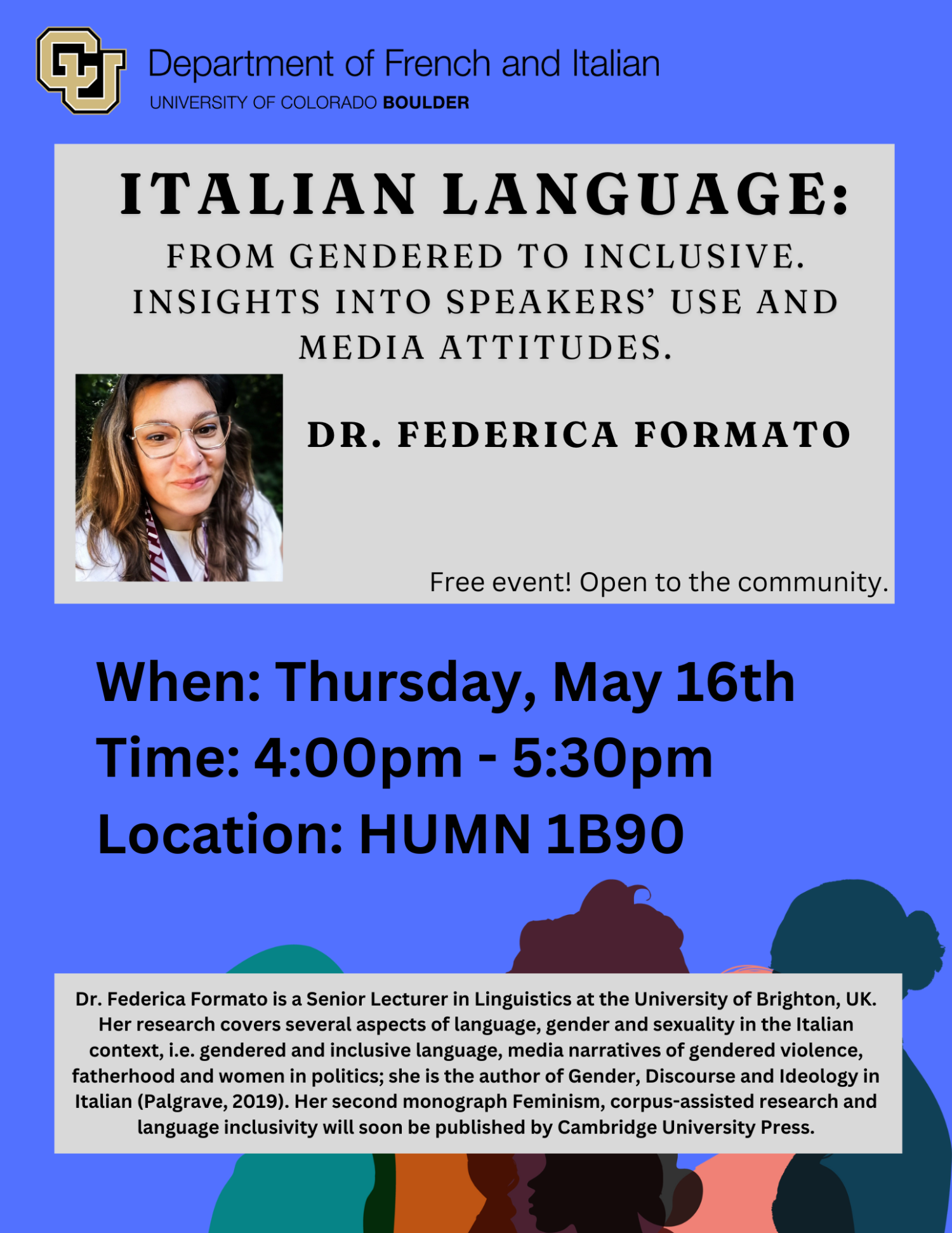 Image of flyer with above information