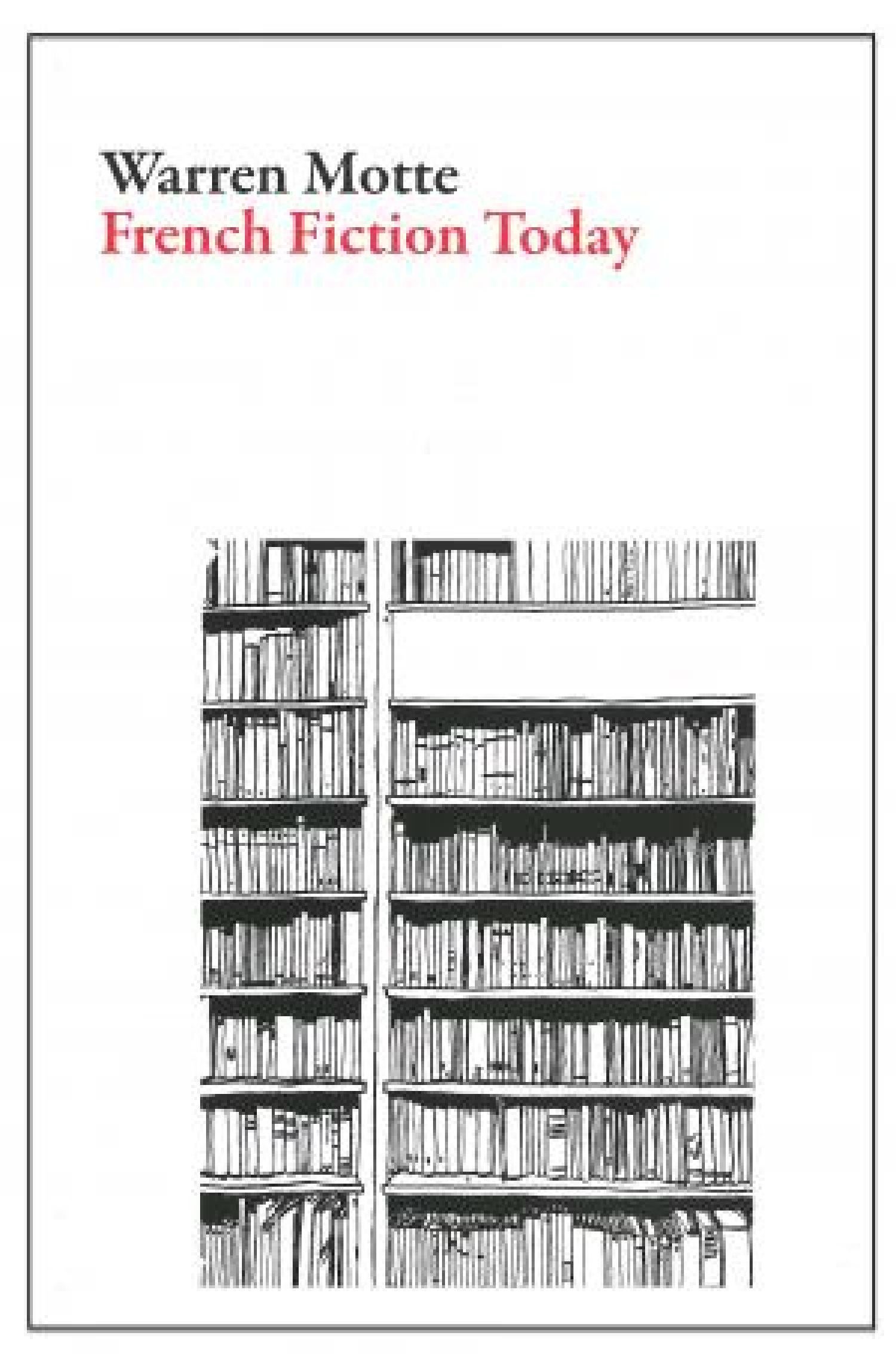 Cover of Warren Motte's book