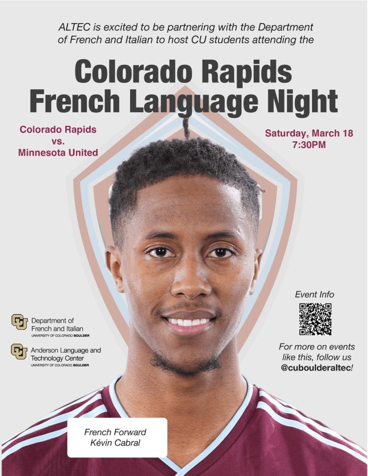 French Language Night with Colorado Rapids