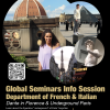 Global Seminars Info Session - Department of French & Italian