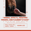 A flyer sharing information on talk given by Dr. Kari Weil