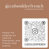 A QR code for French Club
