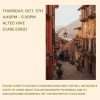 A flyer sharing information on Tavola Italiana