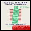 This is a flyer with Tavola Italiana information on it. The first meeting meets on 9/7 from 4:40PM-5:30PM in CASE E380.