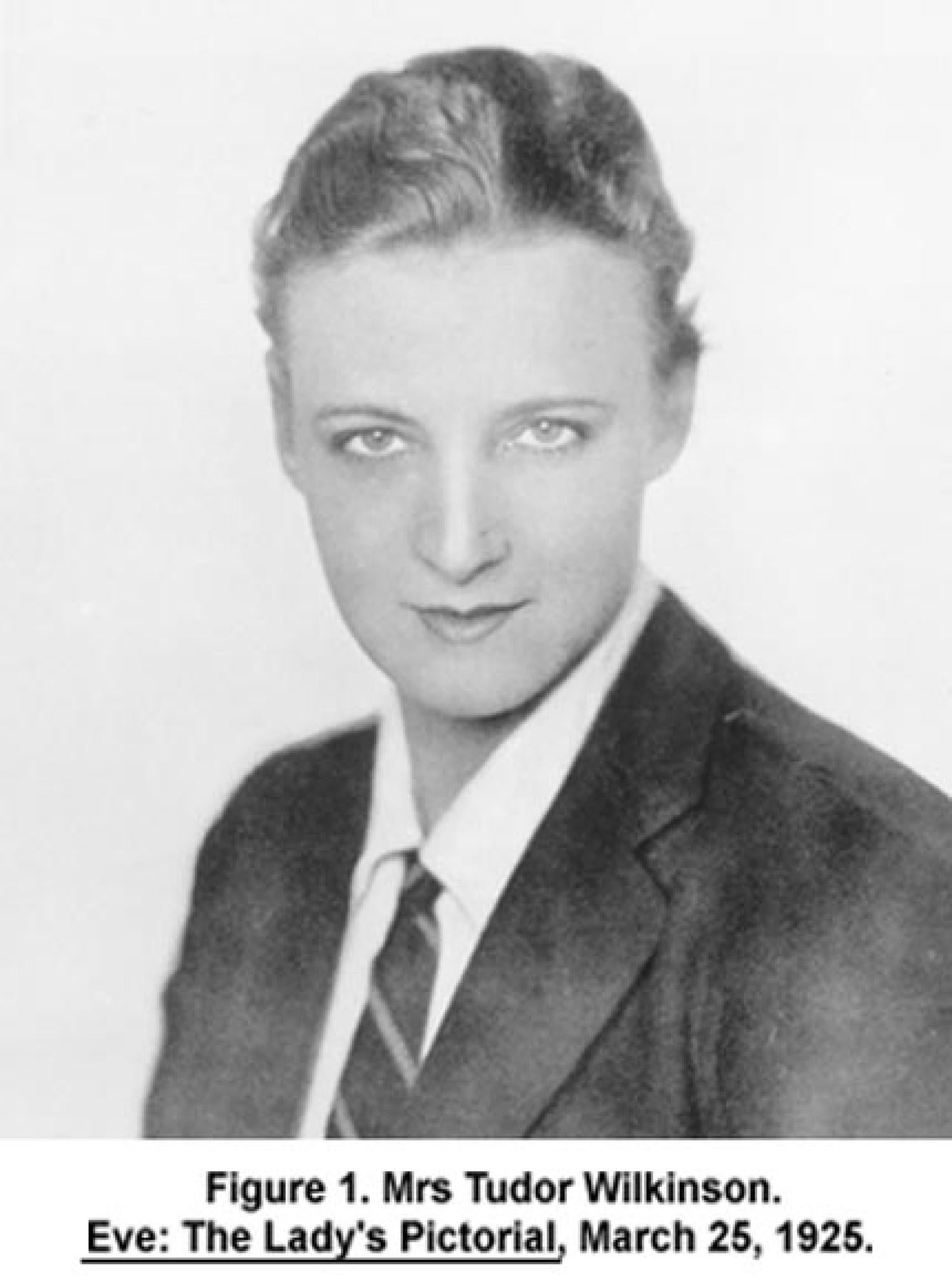 Figure 1: Mrs. Tudor Wilkinson. Eve: The Lady's Pictorial, March 25, 1925.