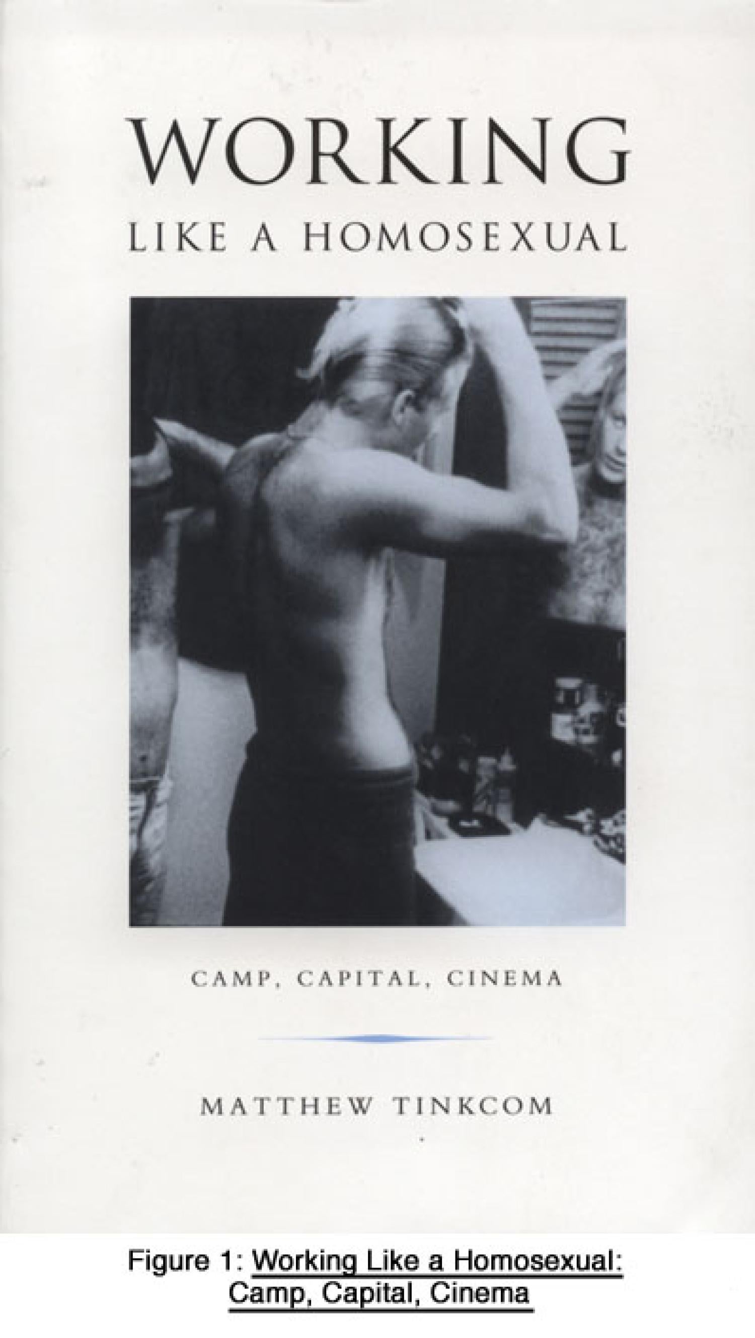 Figure 1: Working Like a Homosexual: Camp, Capital, Cinema