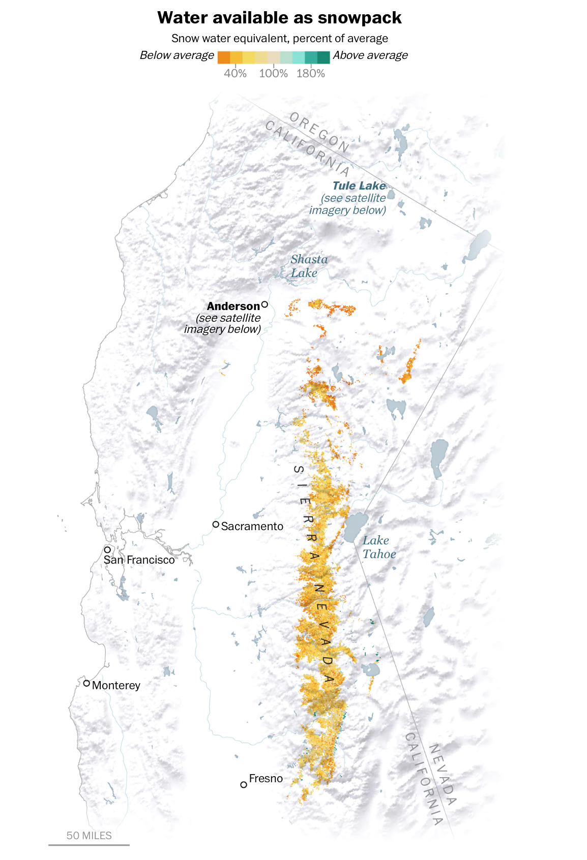 Taking Stock of Mountain Snowpack and the Western Drought | Geography ...