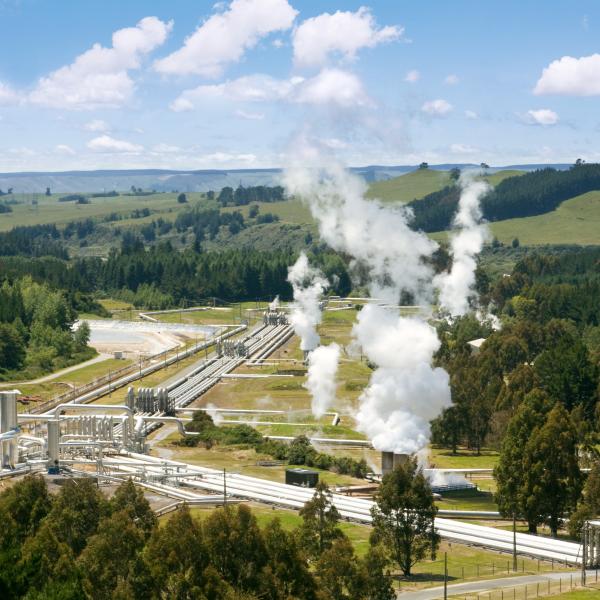 Geothermal power station