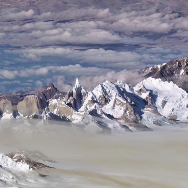 Fitz Roy Massif in Patagonia, Argentina