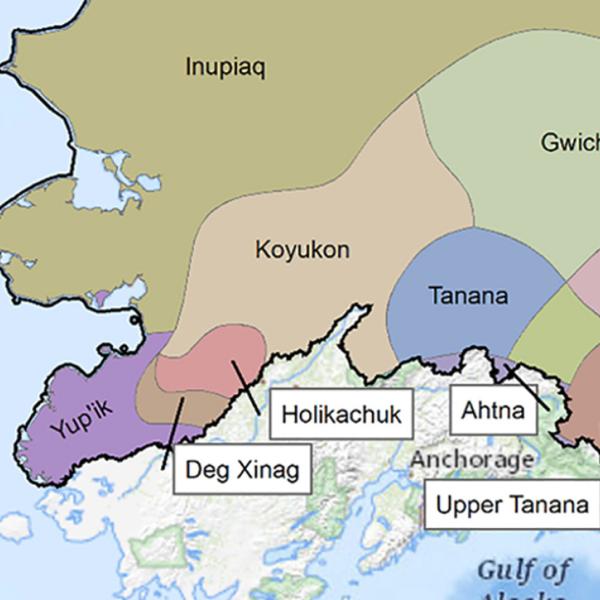 Arctic map