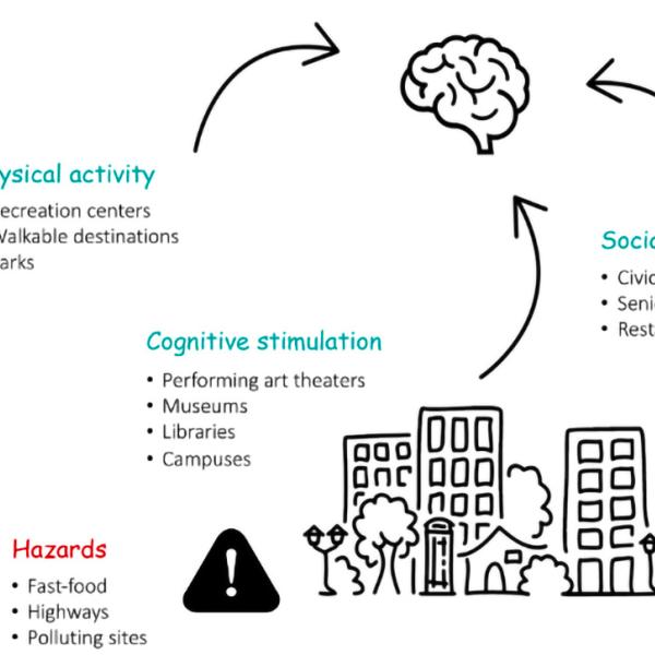 Aging in Place with Dementia Graphic