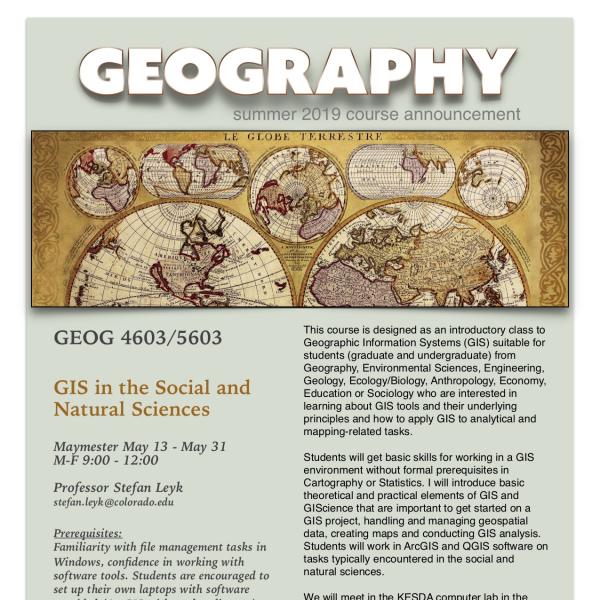 GEOG 4603/5603 Poster