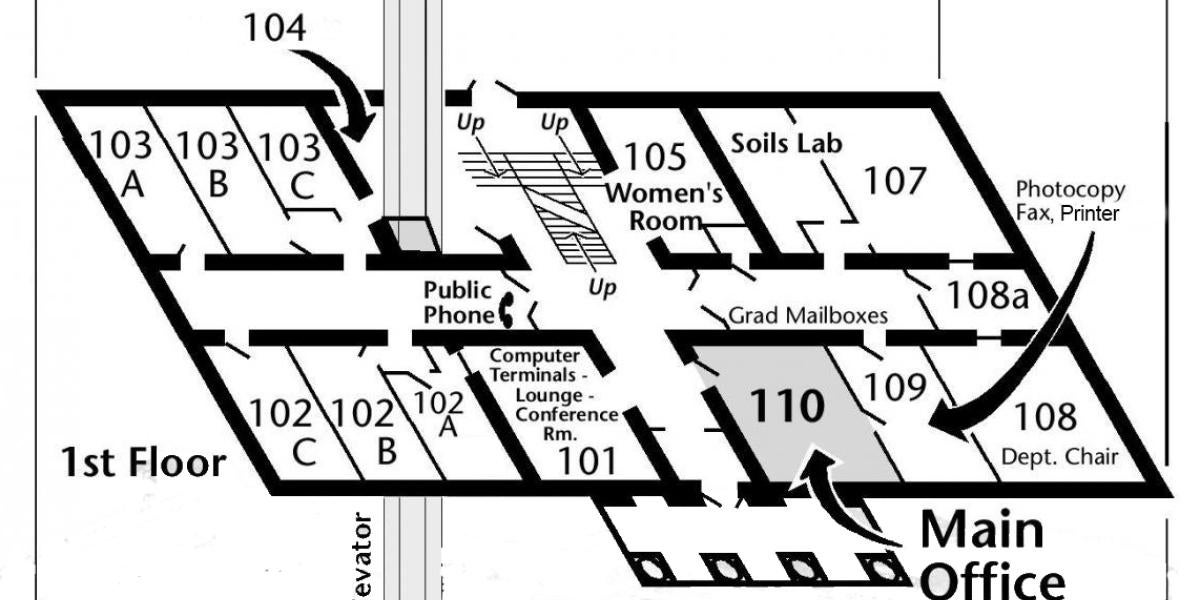 First Floor map