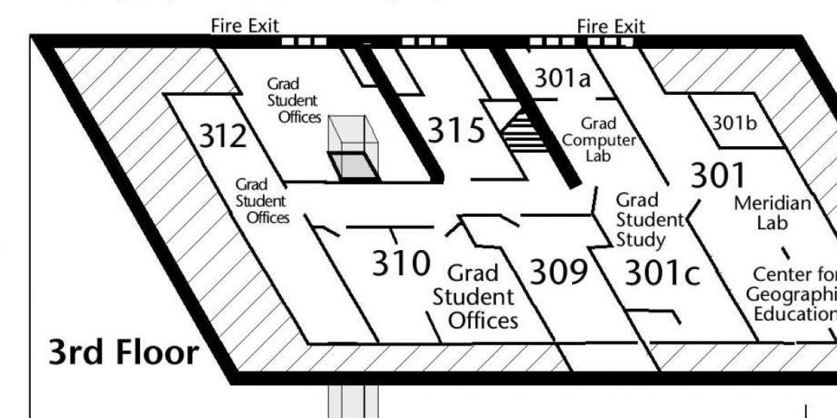 third floor map