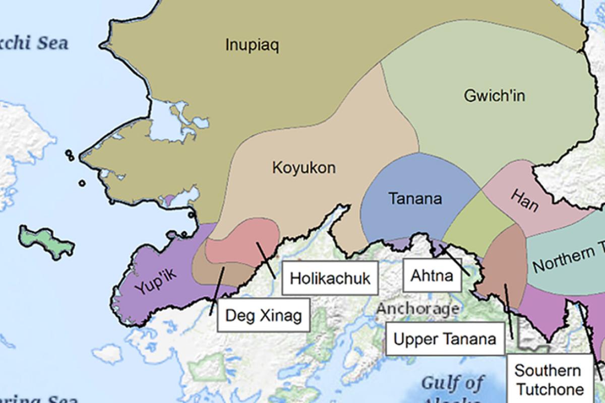 Arctic map